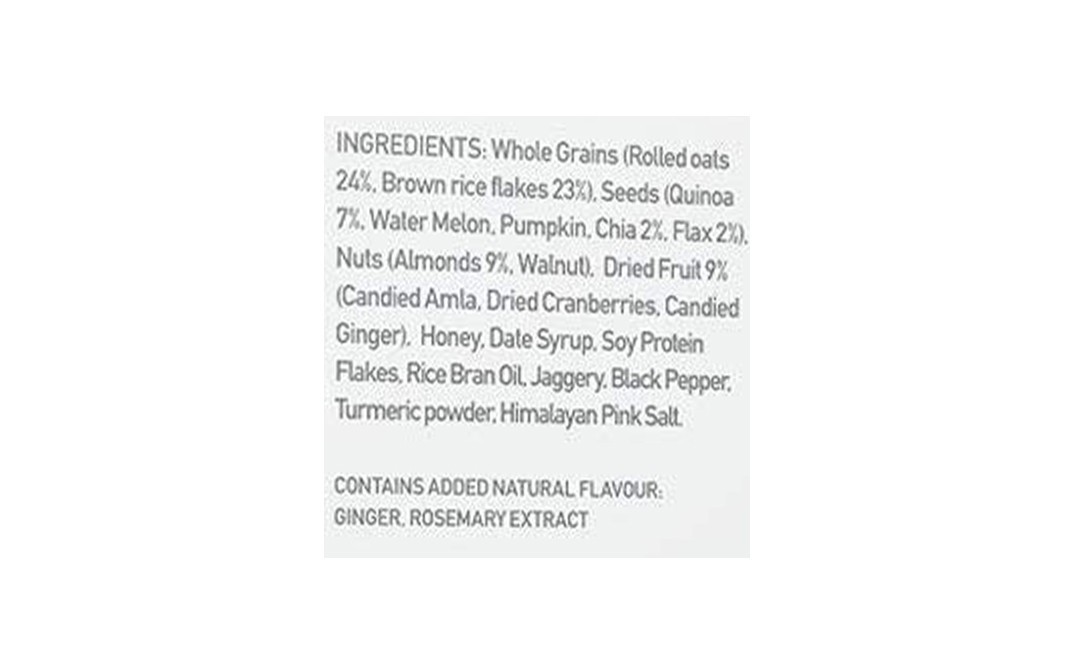 Yoga Bar Muesli+ Turmeric Ginger    Box  400 grams